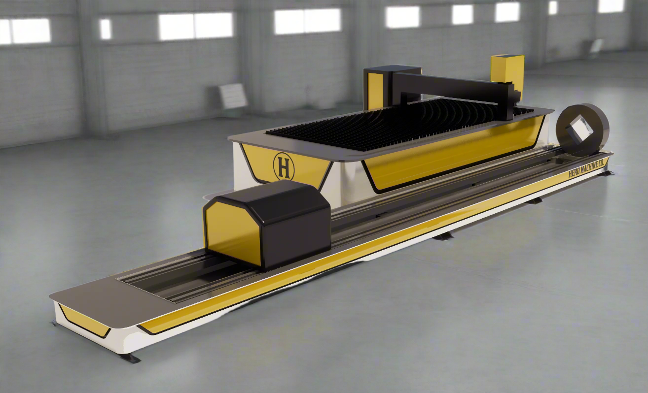 Captain Series 1.5kw  5' x 10' Sheet & Tube Combo Fiber Laser