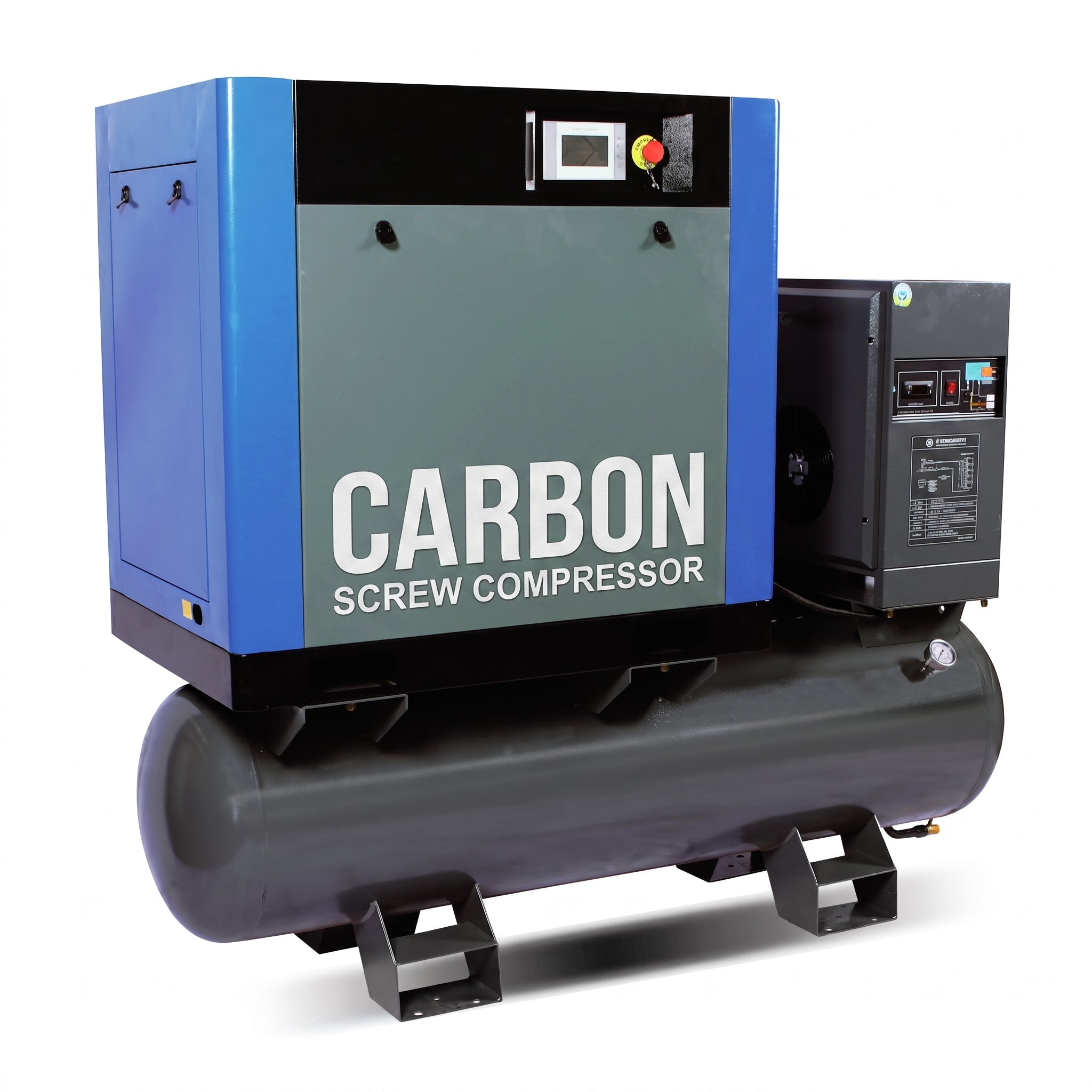 Carbon Laser Screw Compressor & Air Dryer