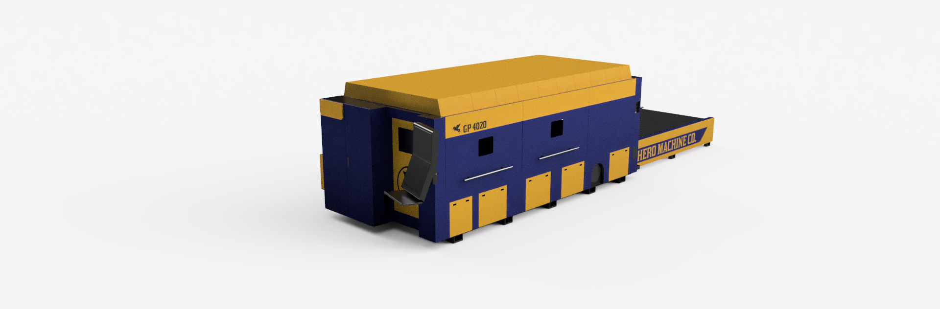 Pegasus 2kw 5' x 10' Fully Enclosed Fiber Laser & Exchange Table