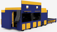 Load image into Gallery viewer, Pegasus 2kw 5' x 10' Fully Enclosed Fiber Laser & Exchange Table
