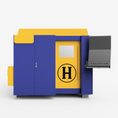 Load image into Gallery viewer, Pegasus 2kw 5' x 10' Fully Enclosed Fiber Laser & Exchange Table
