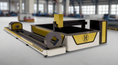 Load image into Gallery viewer, Render of Hero Machine Co. Captain Series 3kW CNC laser cutter
